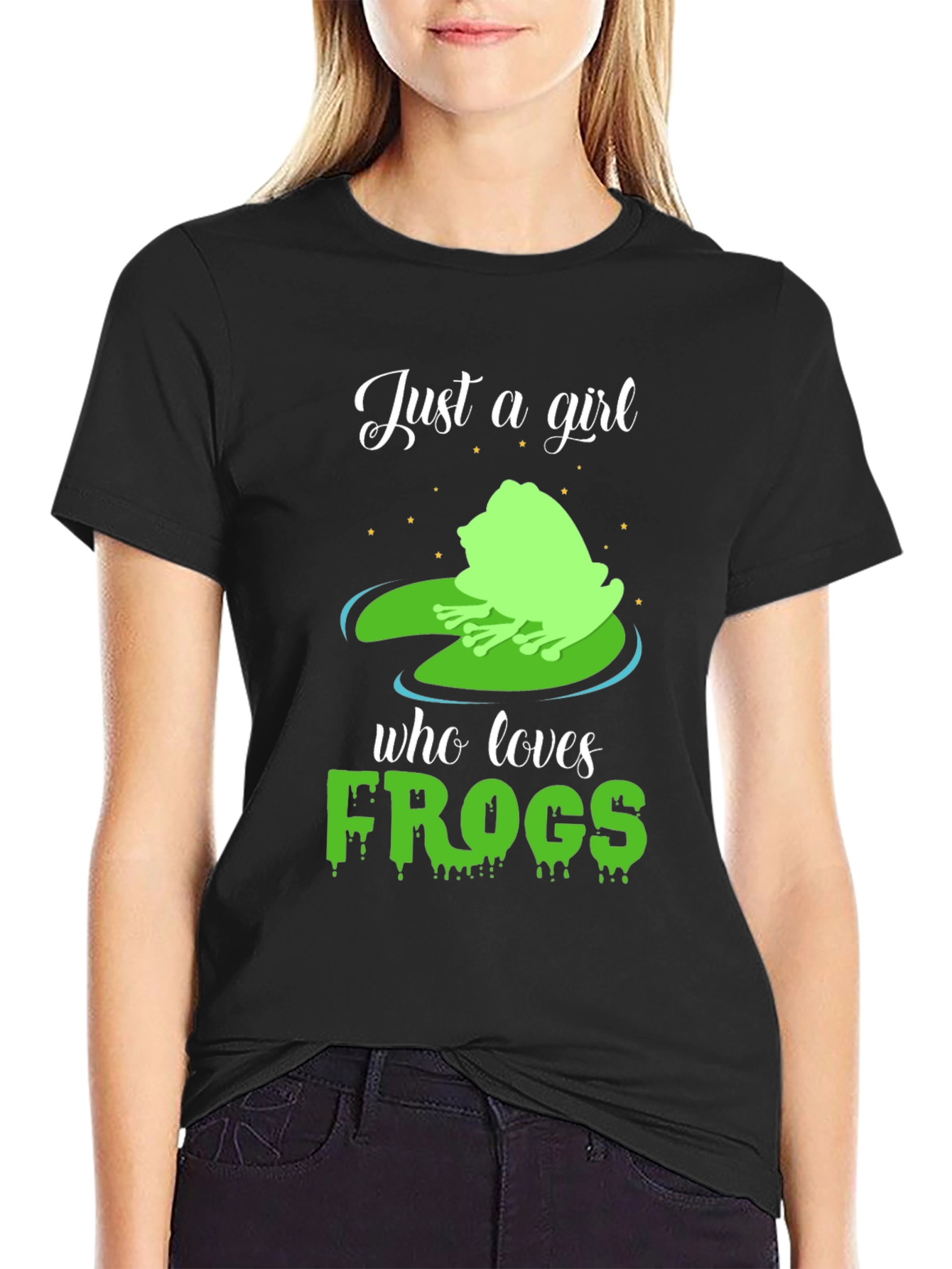 Just A Girl Who Loves Frogs T-Shirt