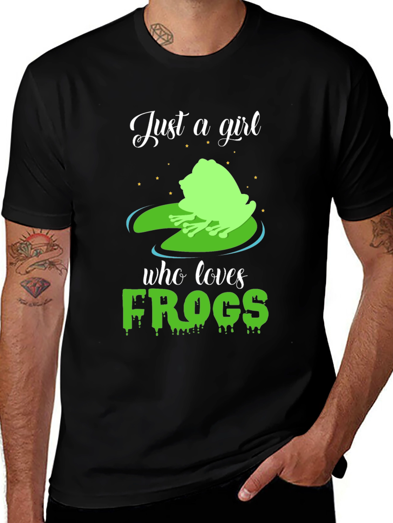 Just A Girl Who Loves Frogs T-Shirt