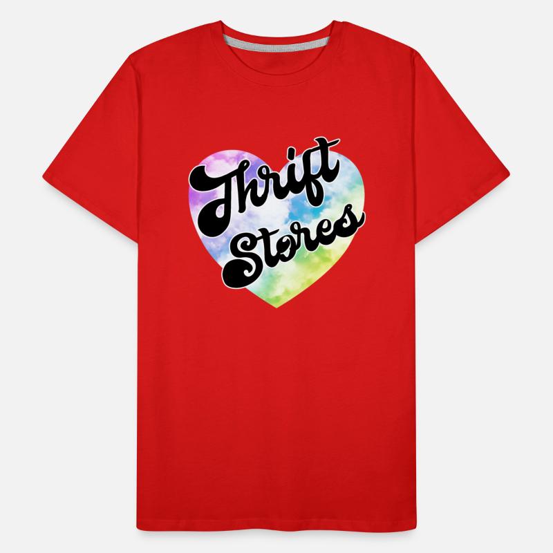 Thrift Stores pastel clouds heart