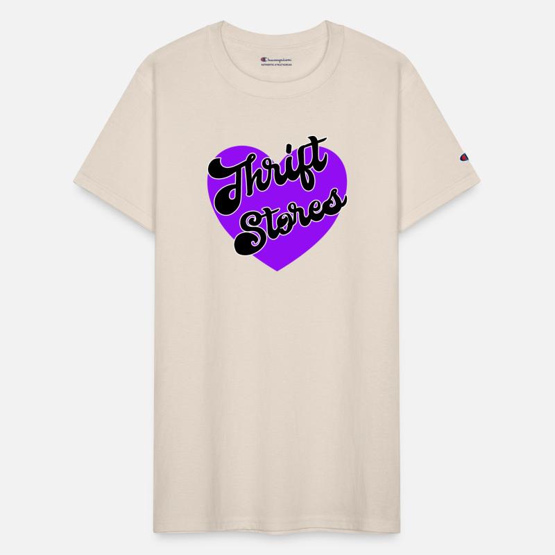 Thrift Stores purple heart