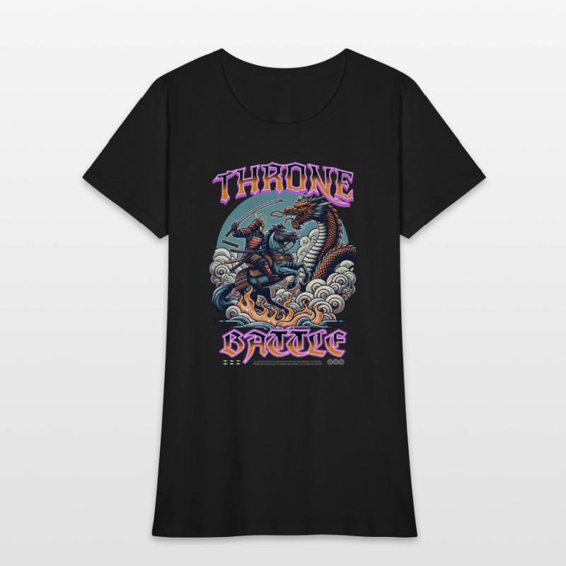 Throne Battle T Shirt Design