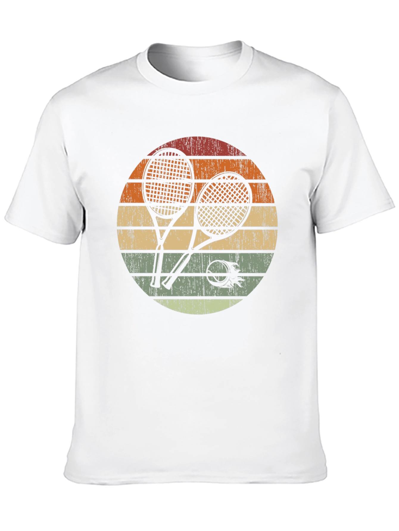 Retro Tennis Racket Graphic Tee