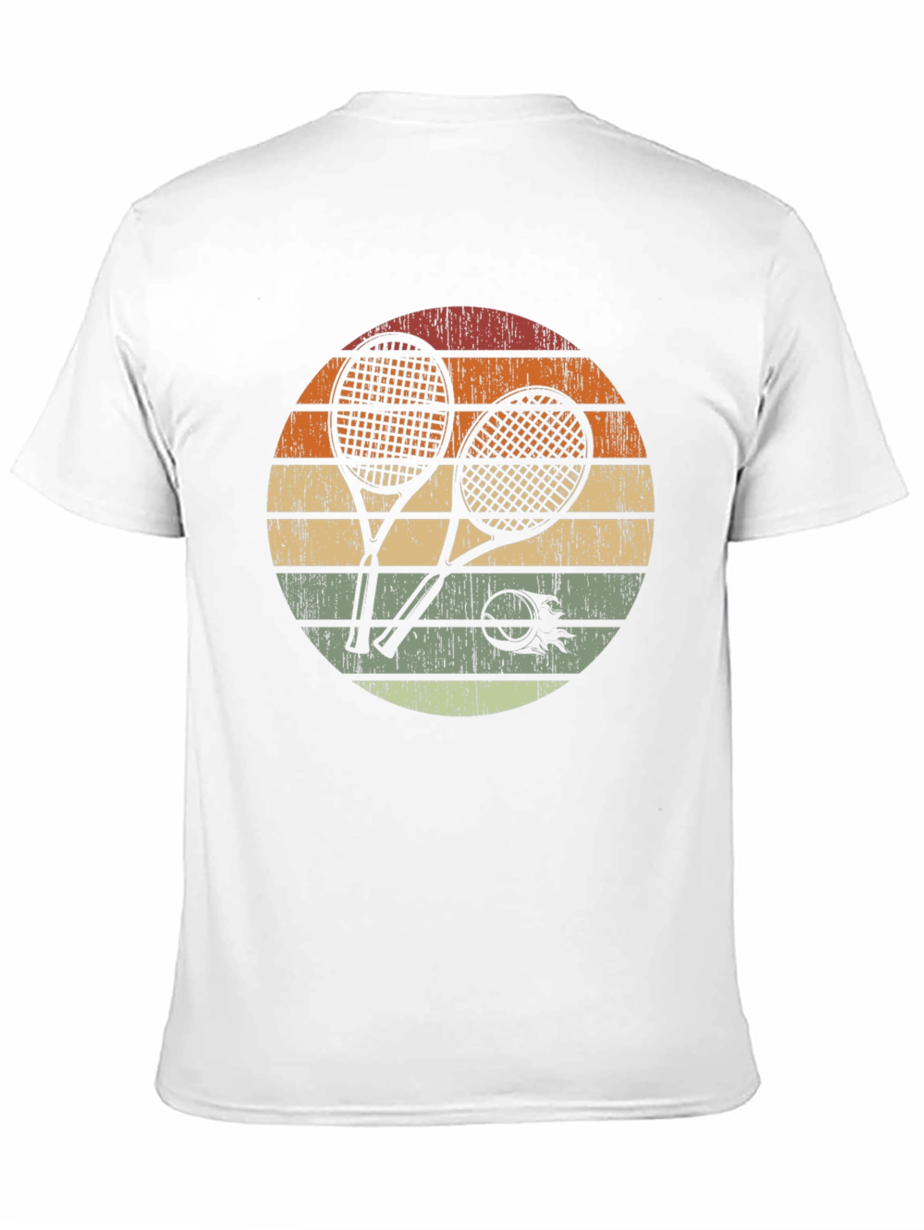 Retro Tennis Racket Graphic Tee