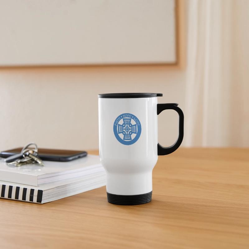 Timeless Celtic Cross With Faith Hope Love