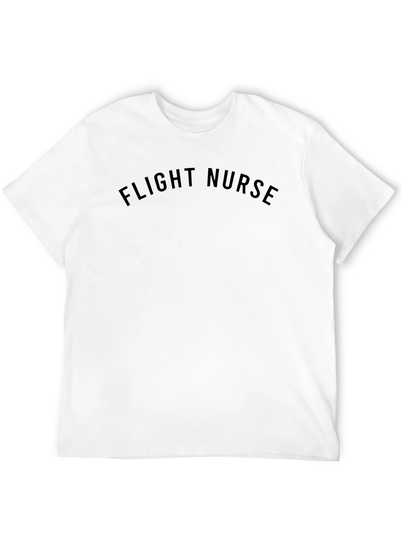 Flight Nurse Crew Neck T-Shirt - Soft Cotton Tee
