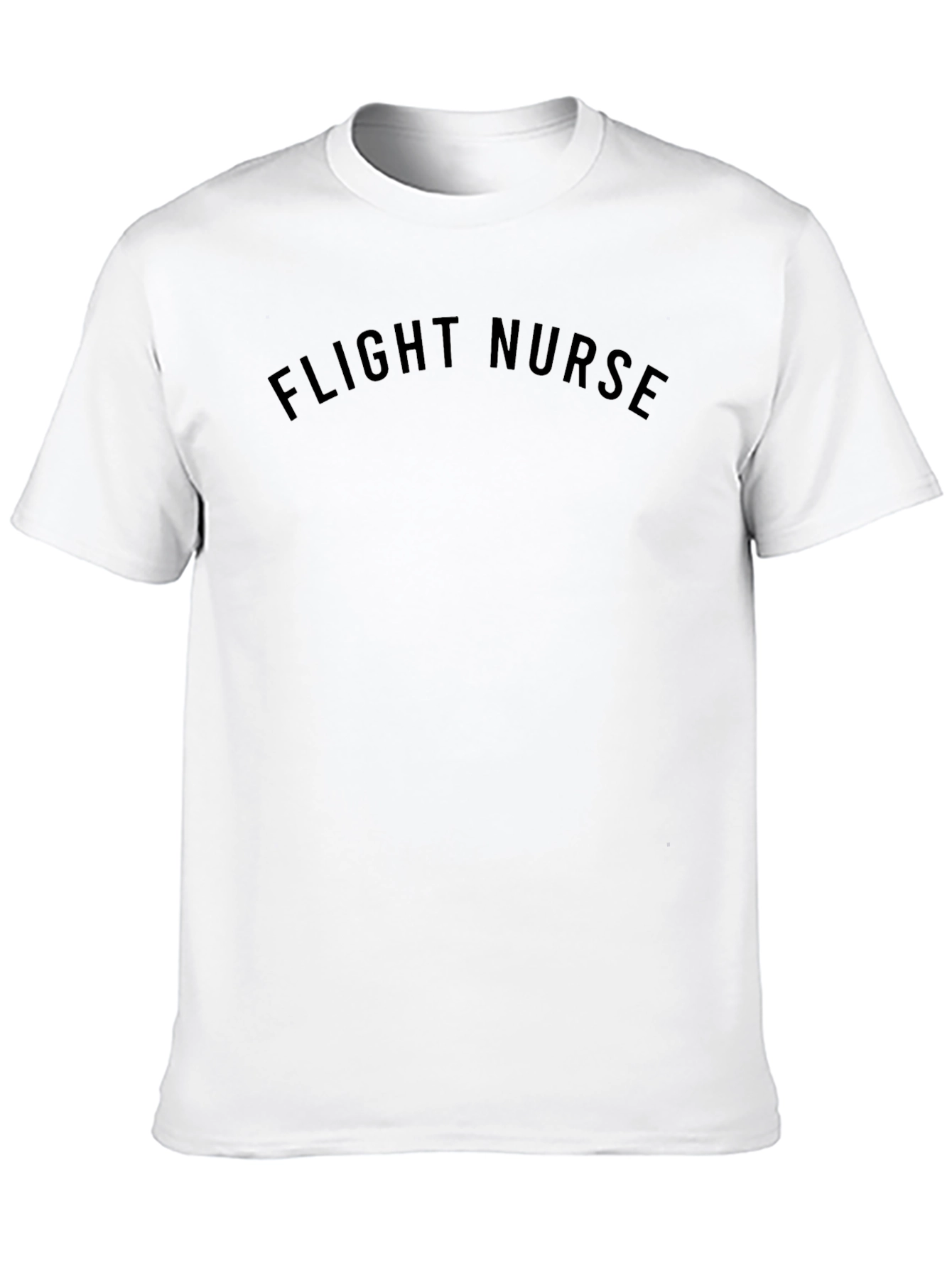 Flight Nurse Crew Neck T-Shirt - Soft Cotton Tee
