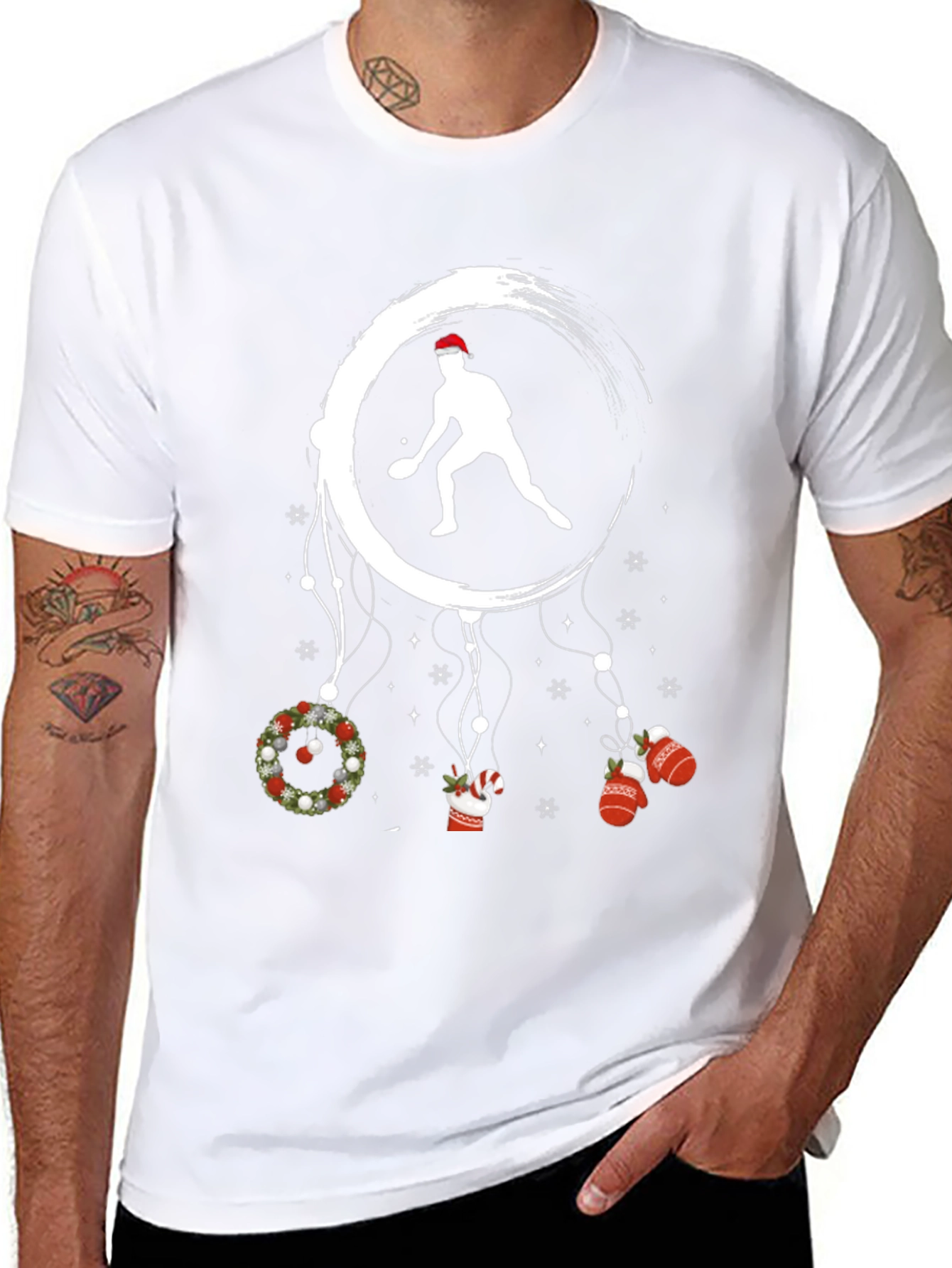 Festive Ping Pong Christmas T-Shirt