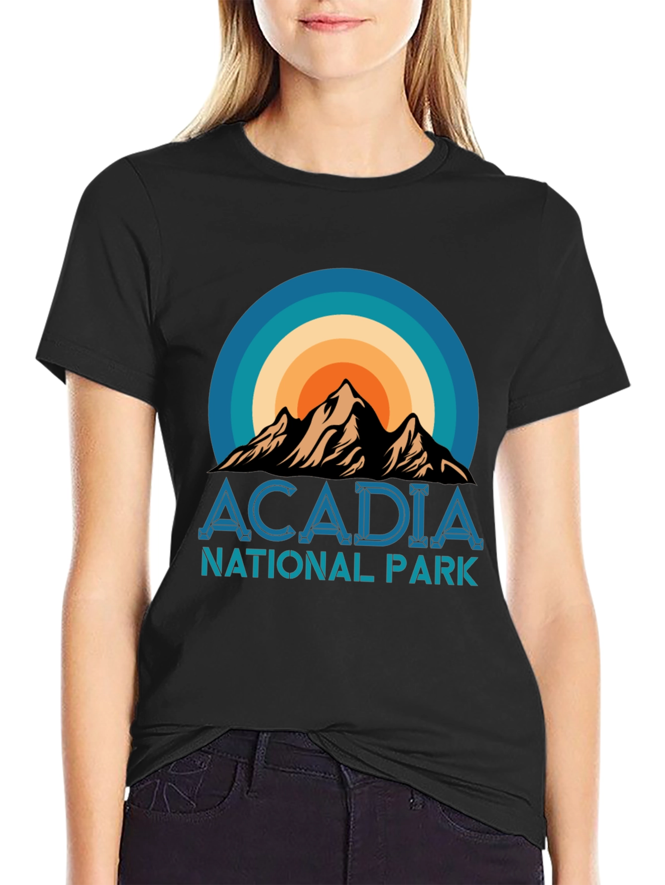 Acadia National Park Retro T-Shirt