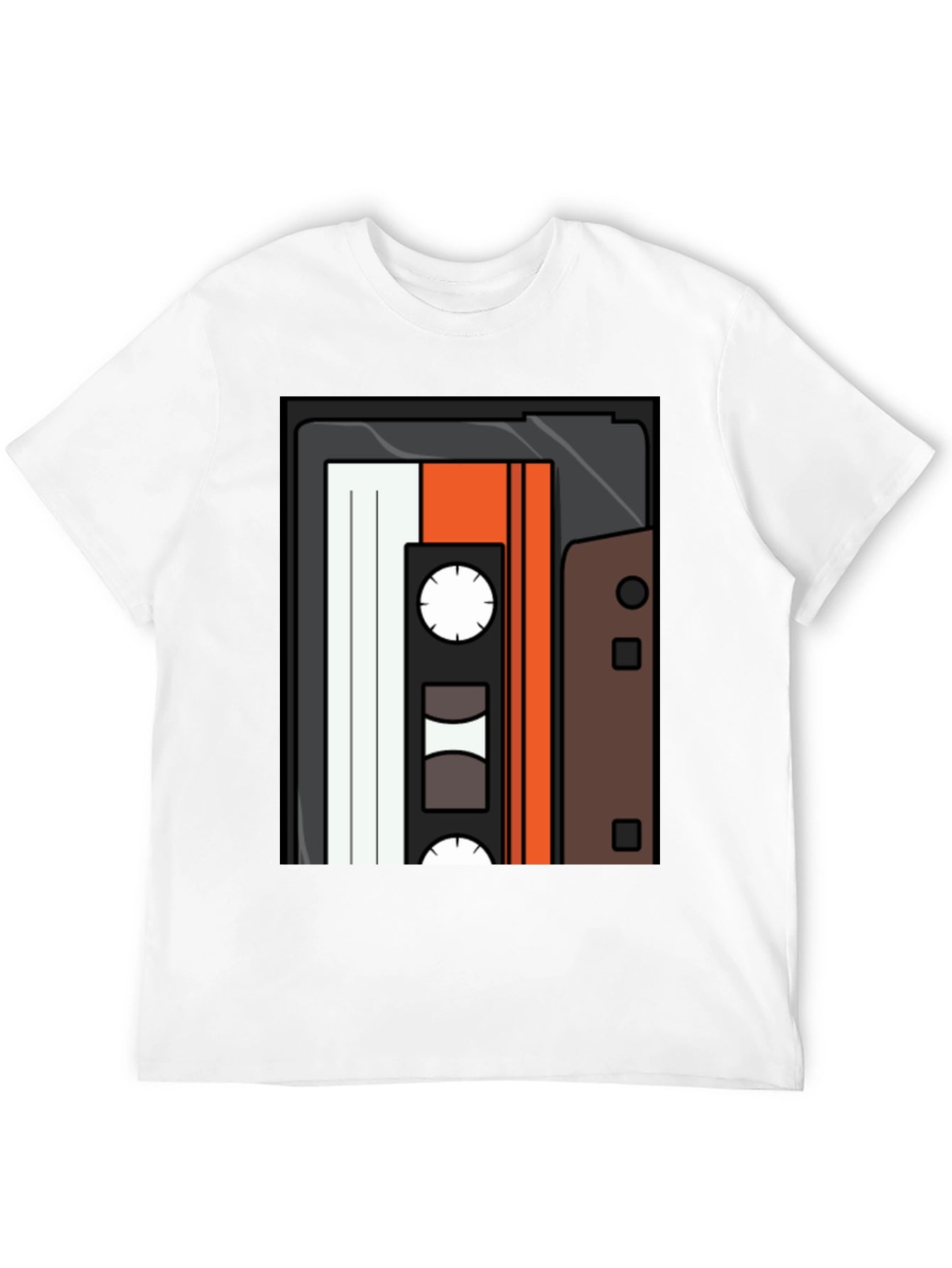 Retro Mixtape Graphic Tee - Classic Cassette T-Shirt