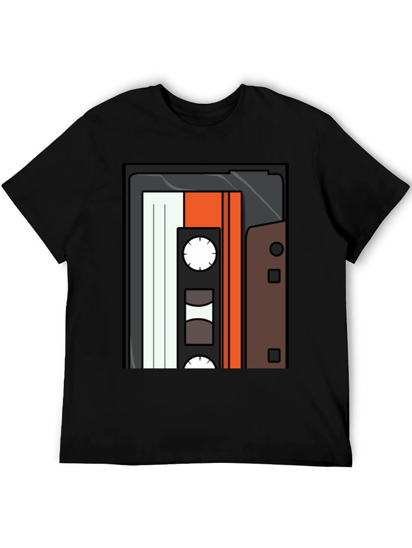 Retro Mixtape Graphic Tee - Classic Cassette T-Shirt