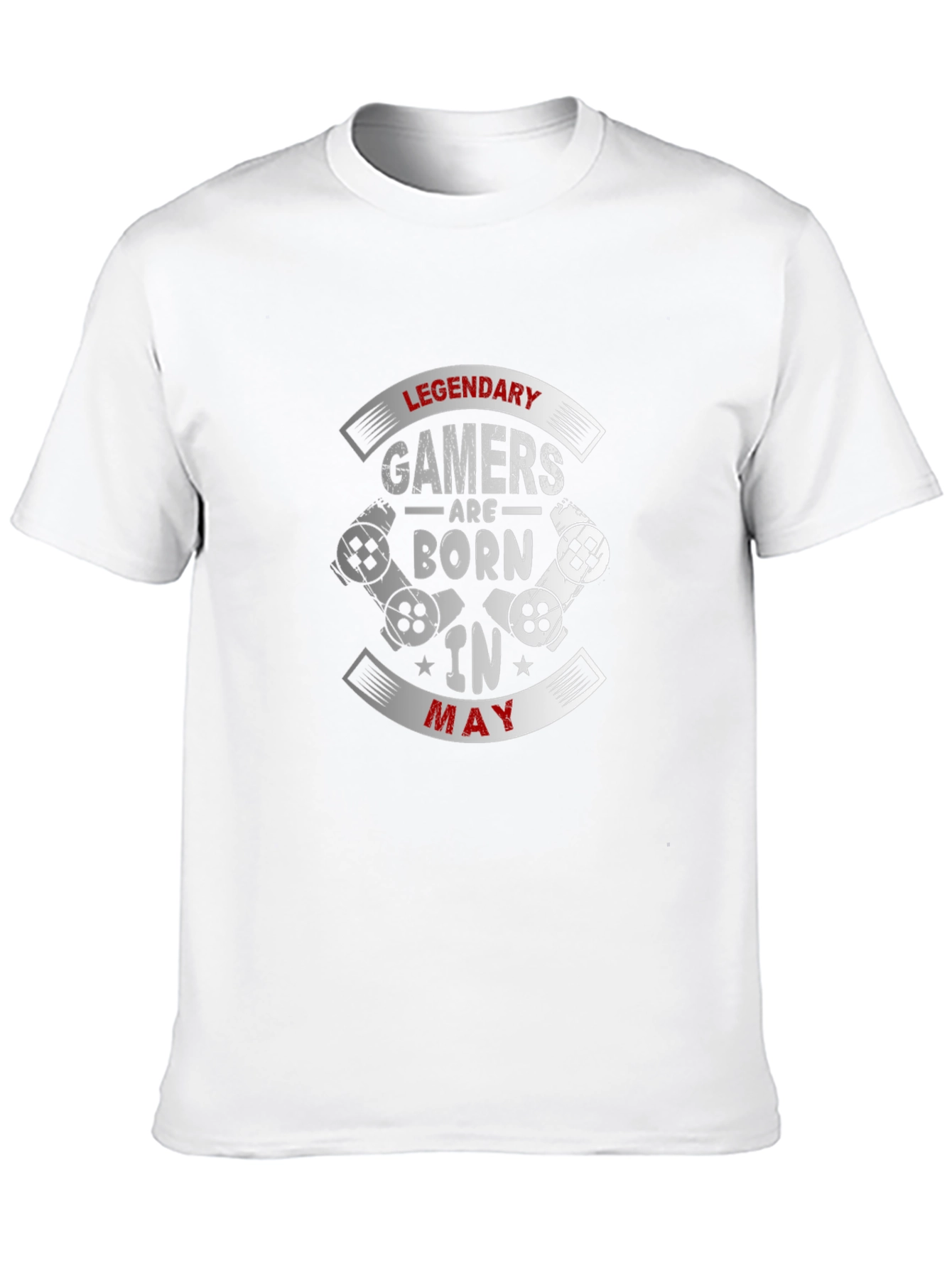 Legendary Gamers Born in May Graphic T-Shirt