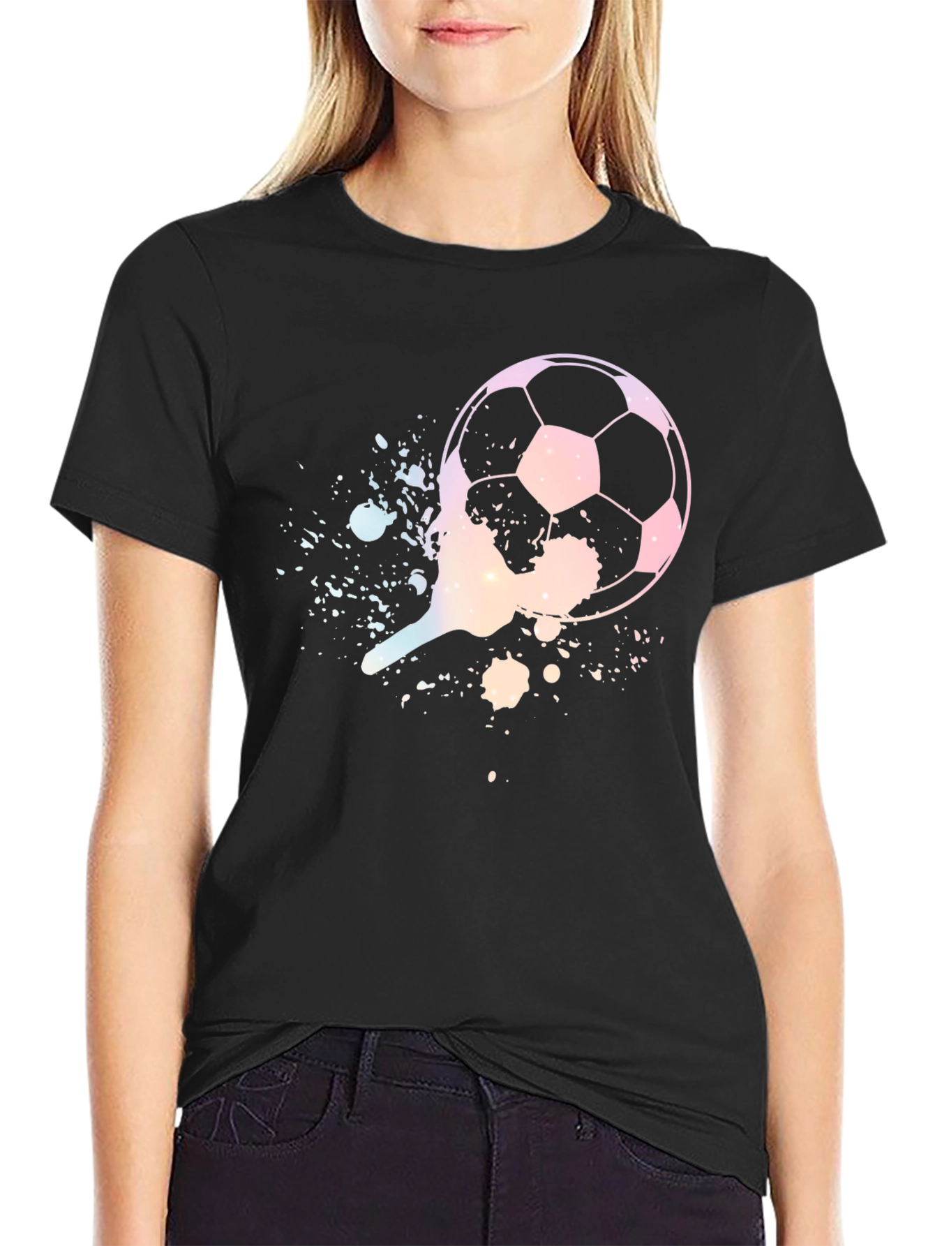 Soccer Splash T-Shirt - Unique Graphic Tee