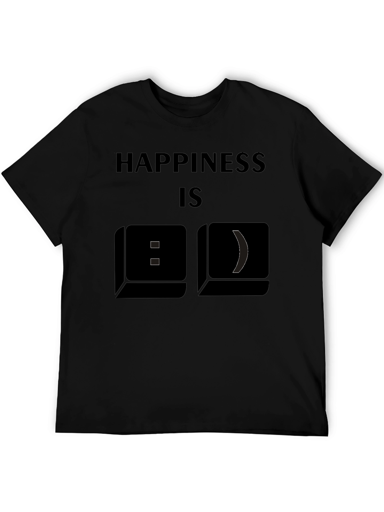 Happiness Is T-Shirt - Emoticon Tee