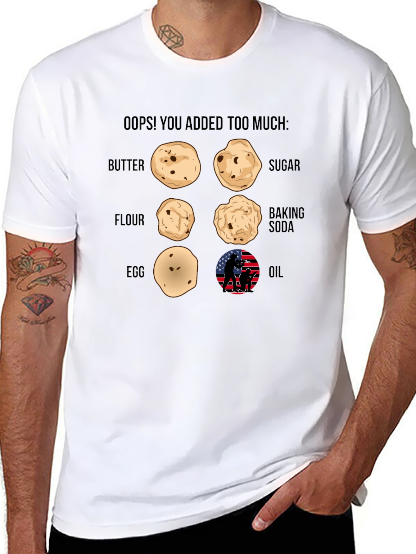 Oops! You Added Too Much T-Shirt