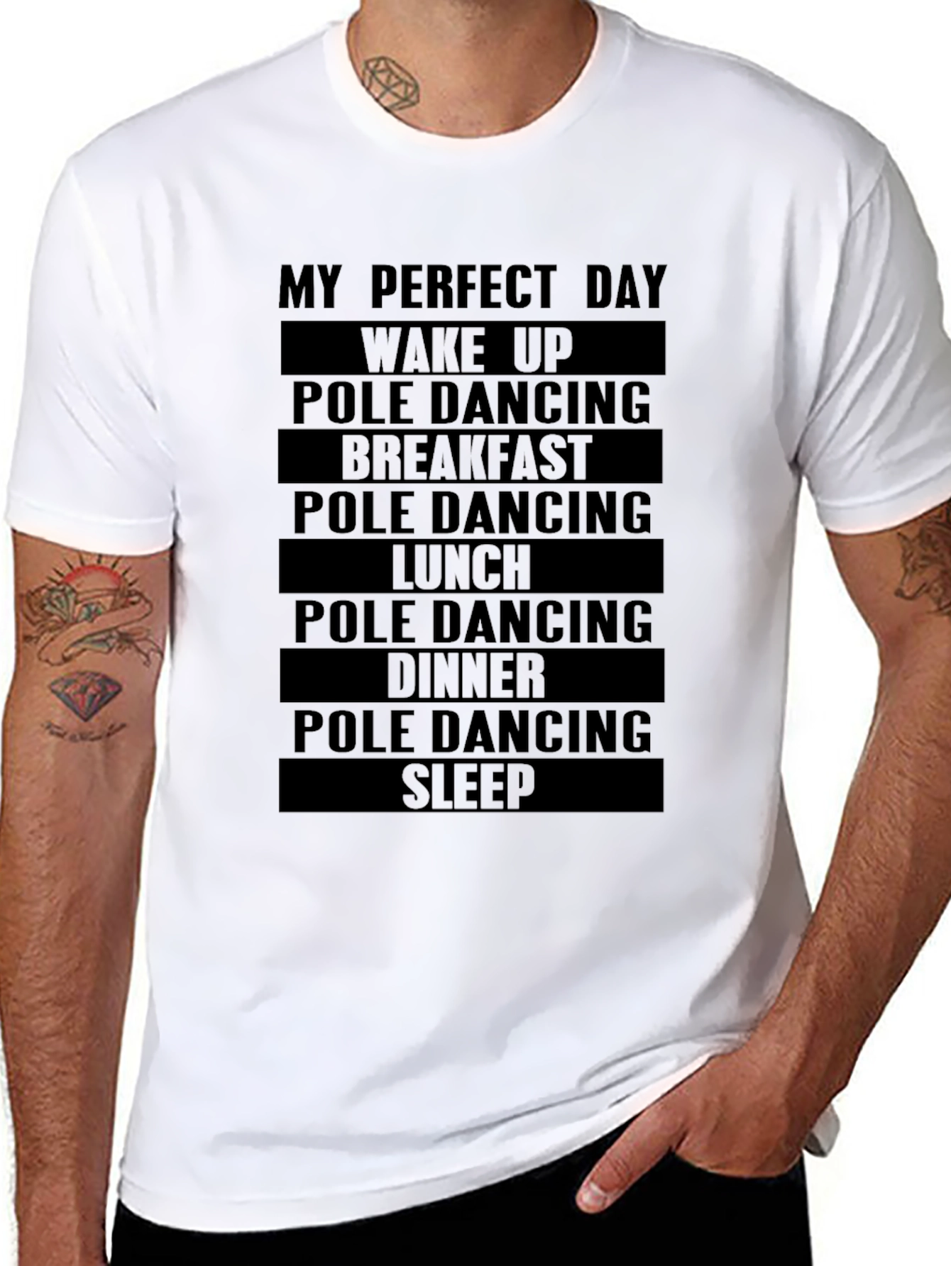My Perfect Day Pole Dancing T-Shirt