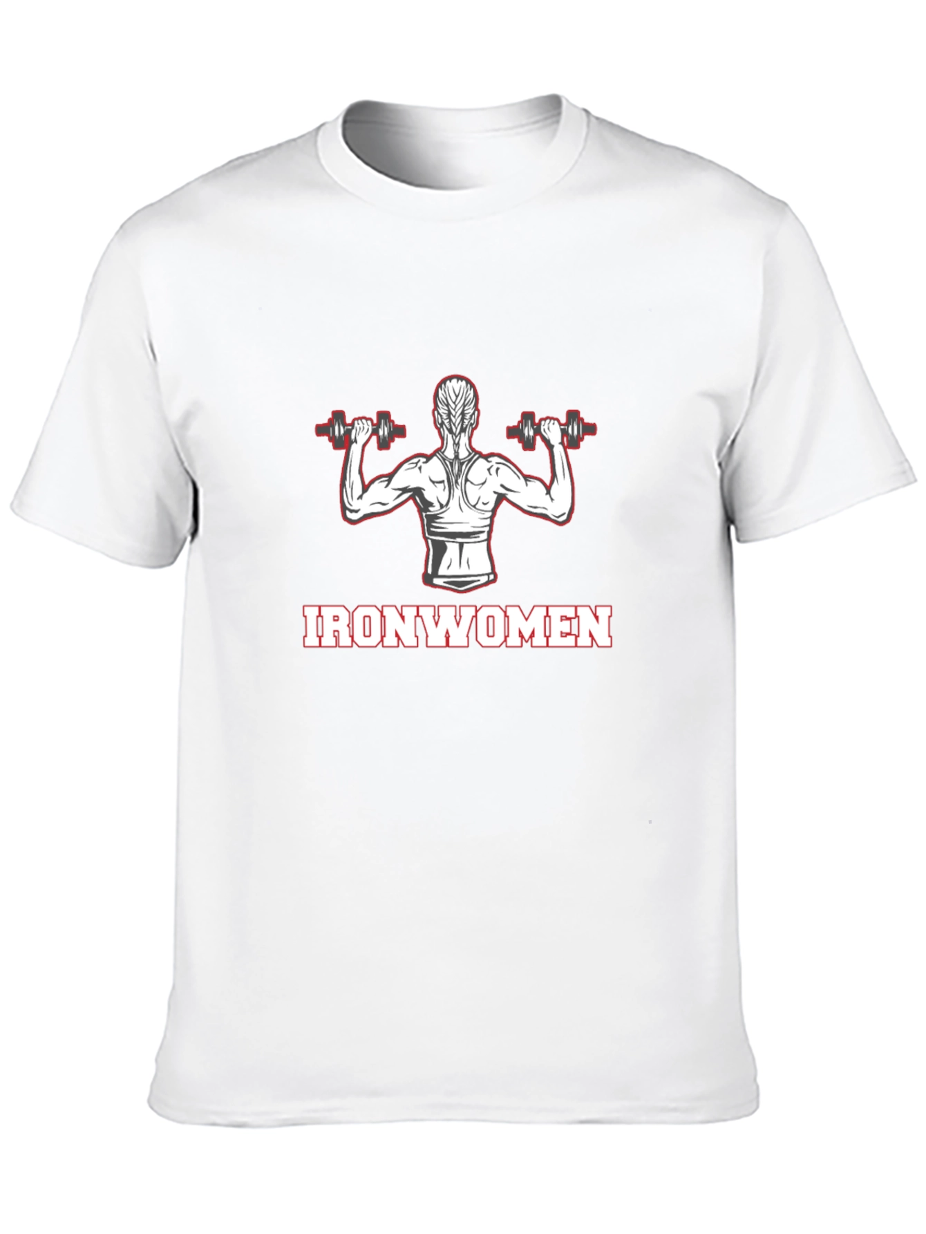 Ironwomen Graphic T-Shirt - Black Cotton Tee