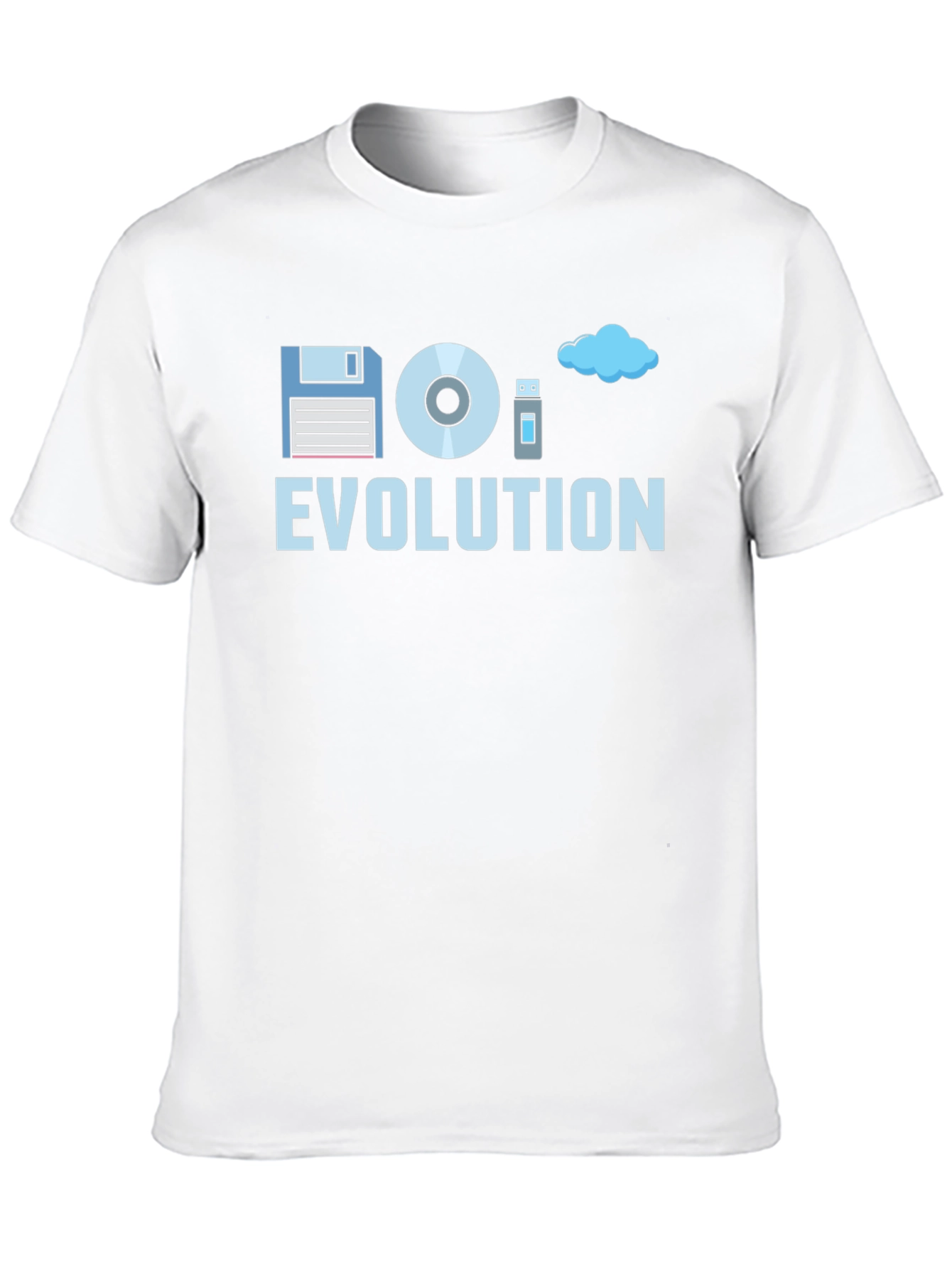 Evolution of Storage Black T-Shirt