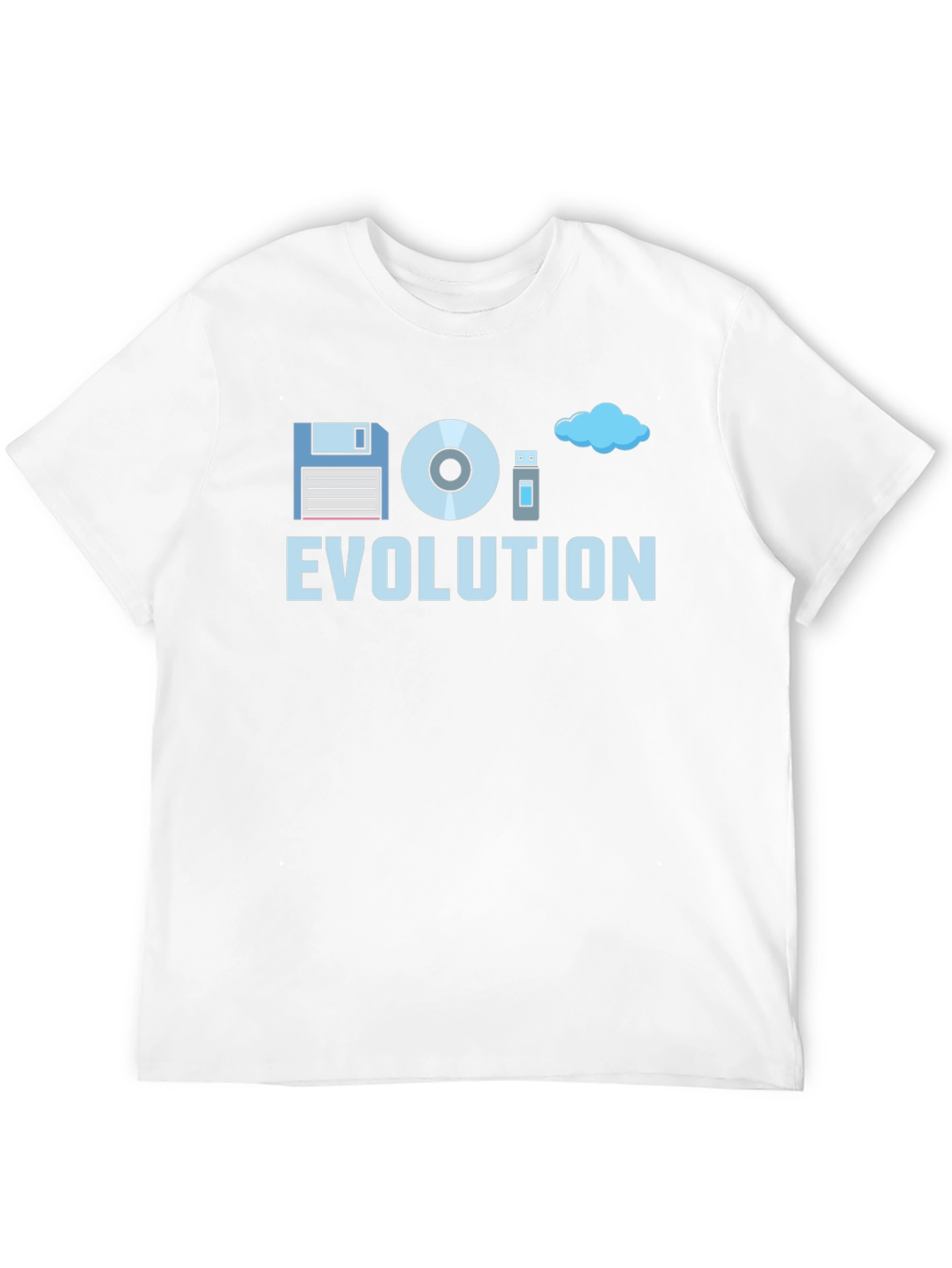 Evolution of Storage Black T-Shirt