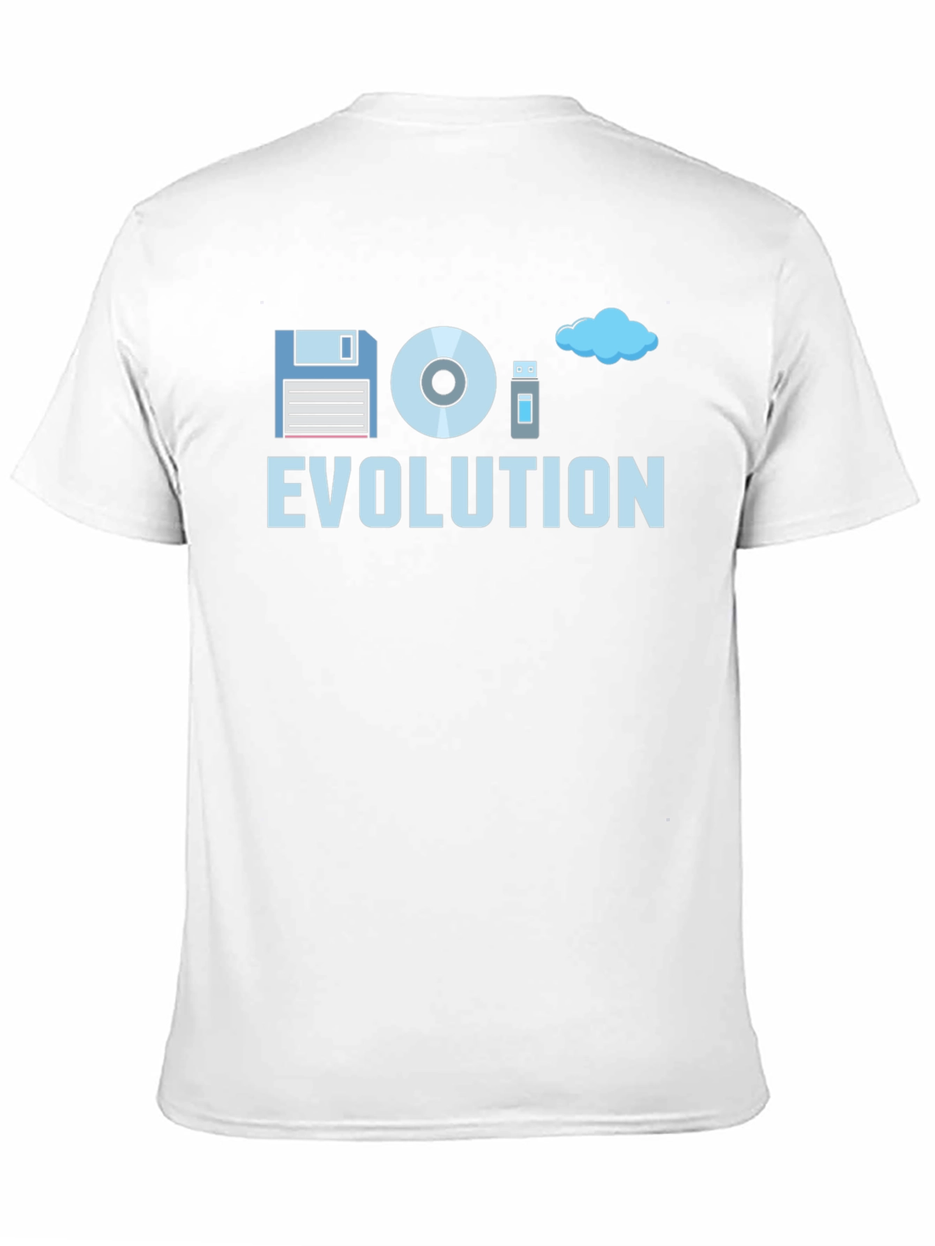 Evolution of Storage Black T-Shirt