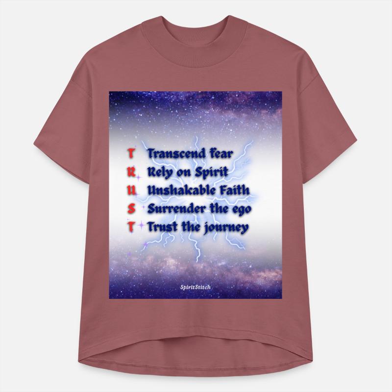 Transcendence and Faith Motivational Quote Design