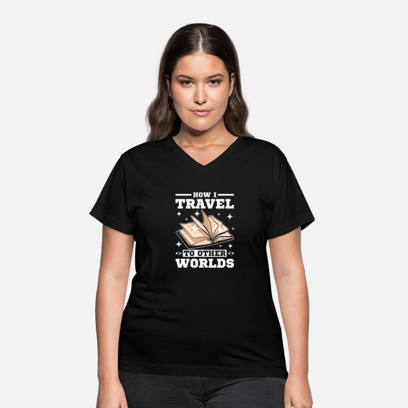 Travel to other worlds reading books