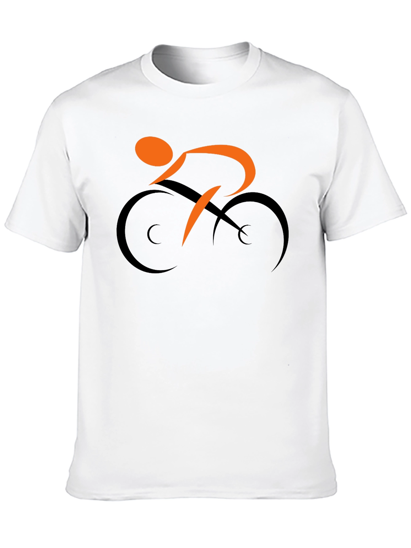 Cycling Silhouette T-Shirt - Black