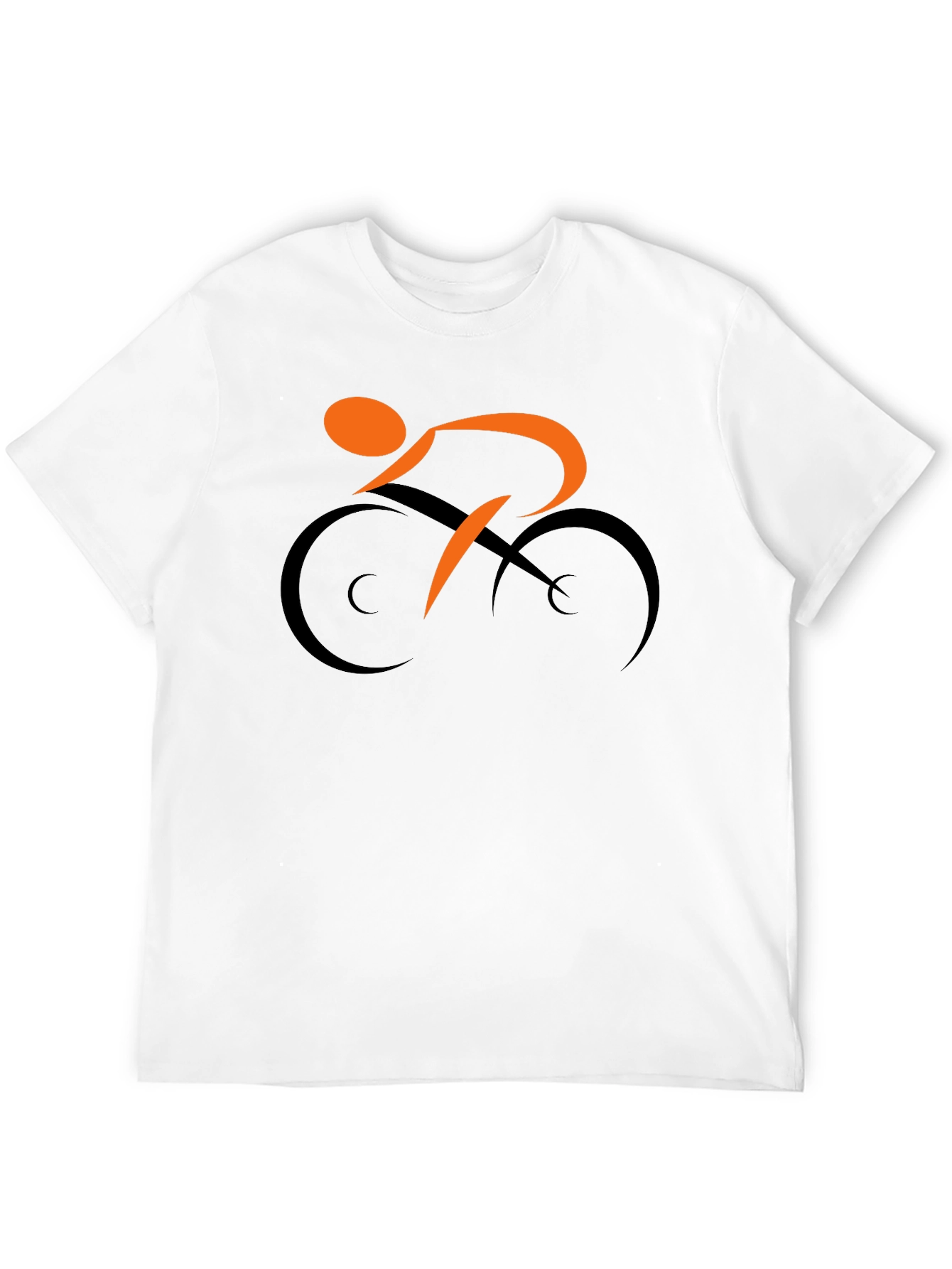 Cycling Silhouette T-Shirt - Black