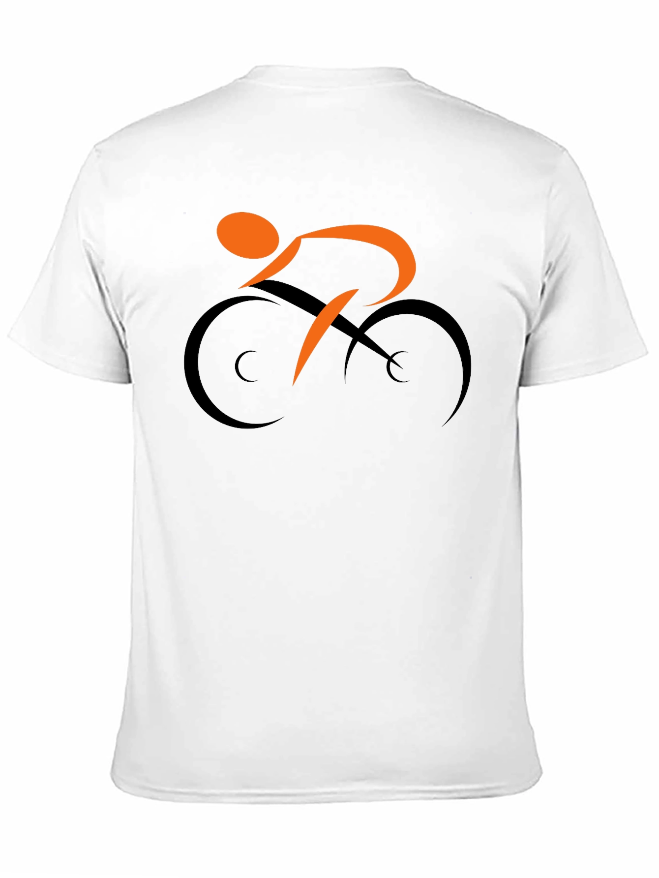 Cycling Silhouette T-Shirt - Black