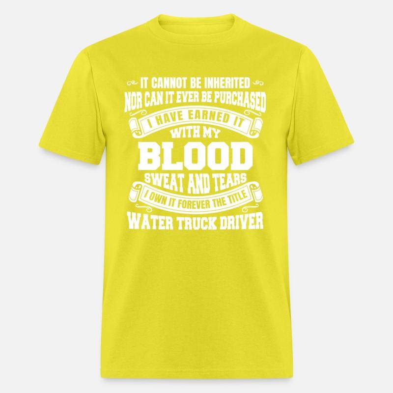 Truck Driver Water Water Truck Driver