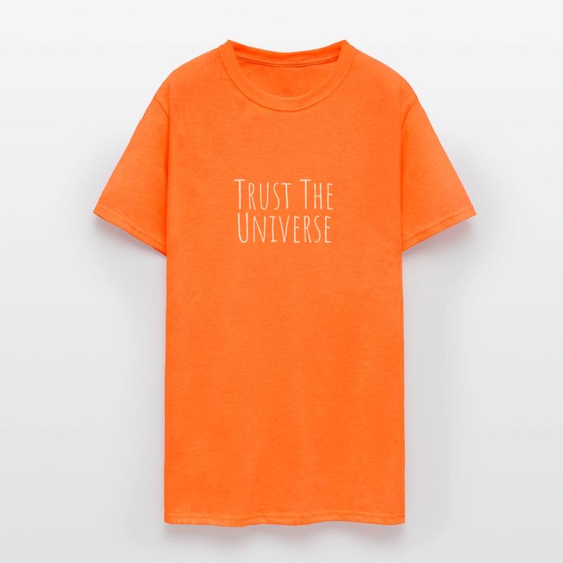 Trust The Universe Good Vibes Mantra Hippie Slogan