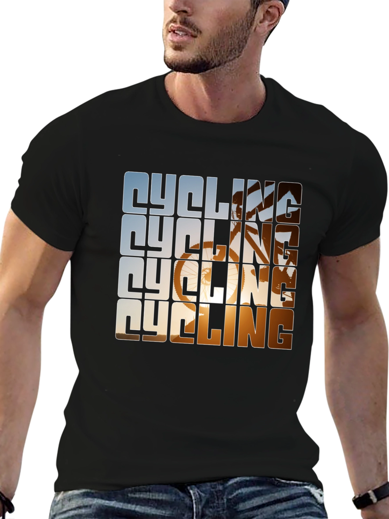 Cycling Graphic T-Shirt