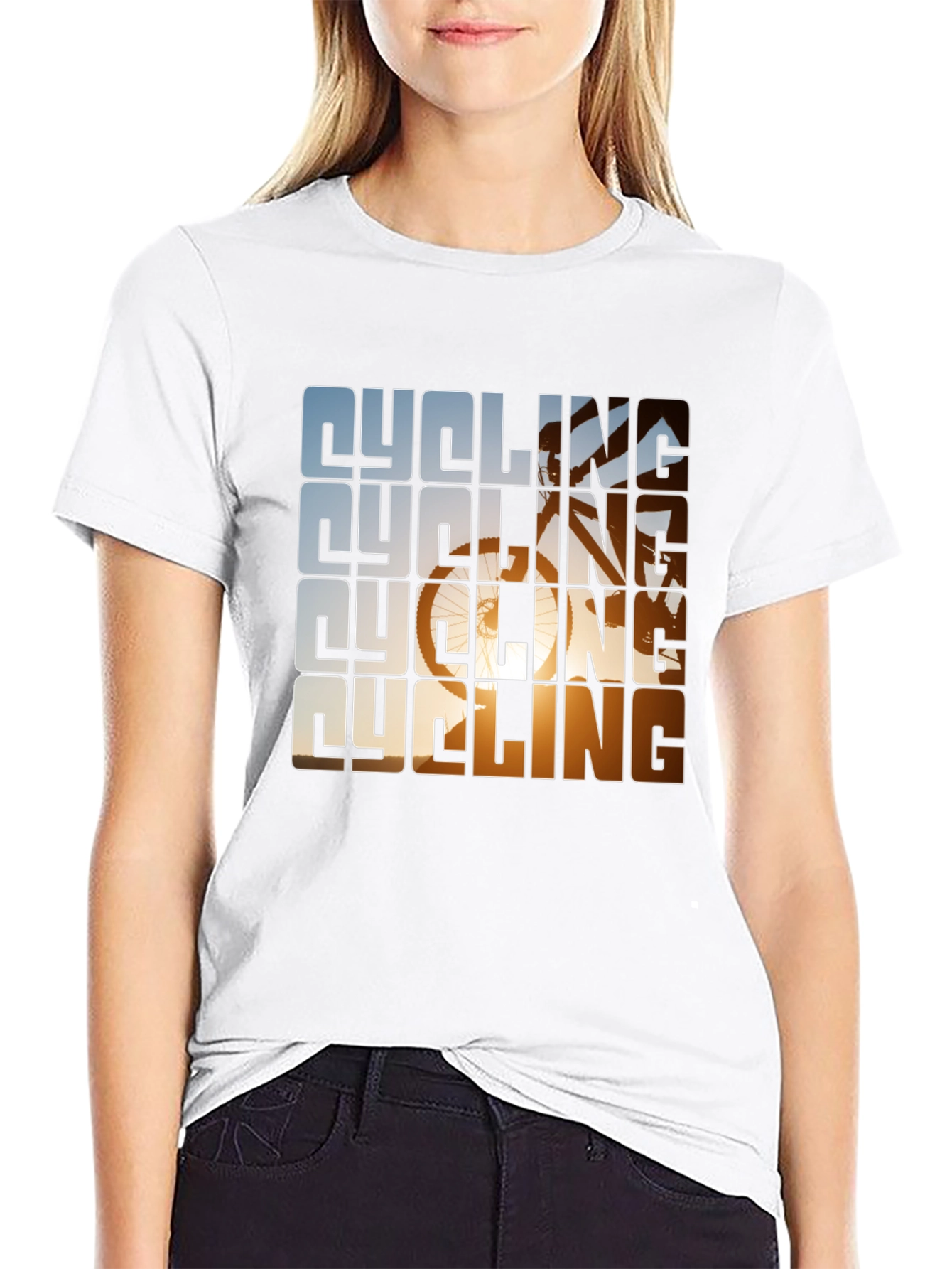 Cycling Graphic T-Shirt