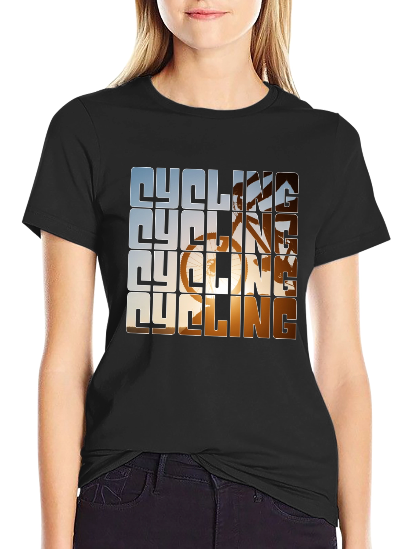 Cycling Graphic T-Shirt