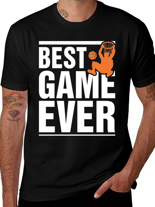 Best Game Ever Basketball Graphic Tee