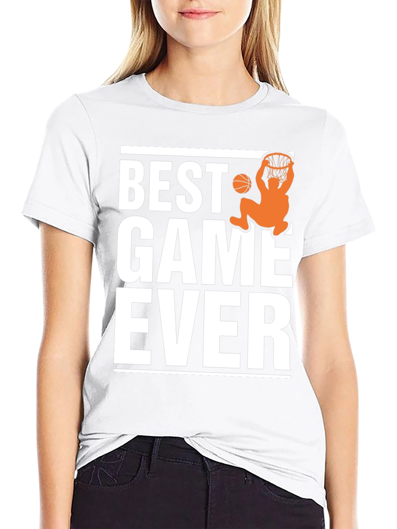 Best Game Ever Basketball Graphic Tee