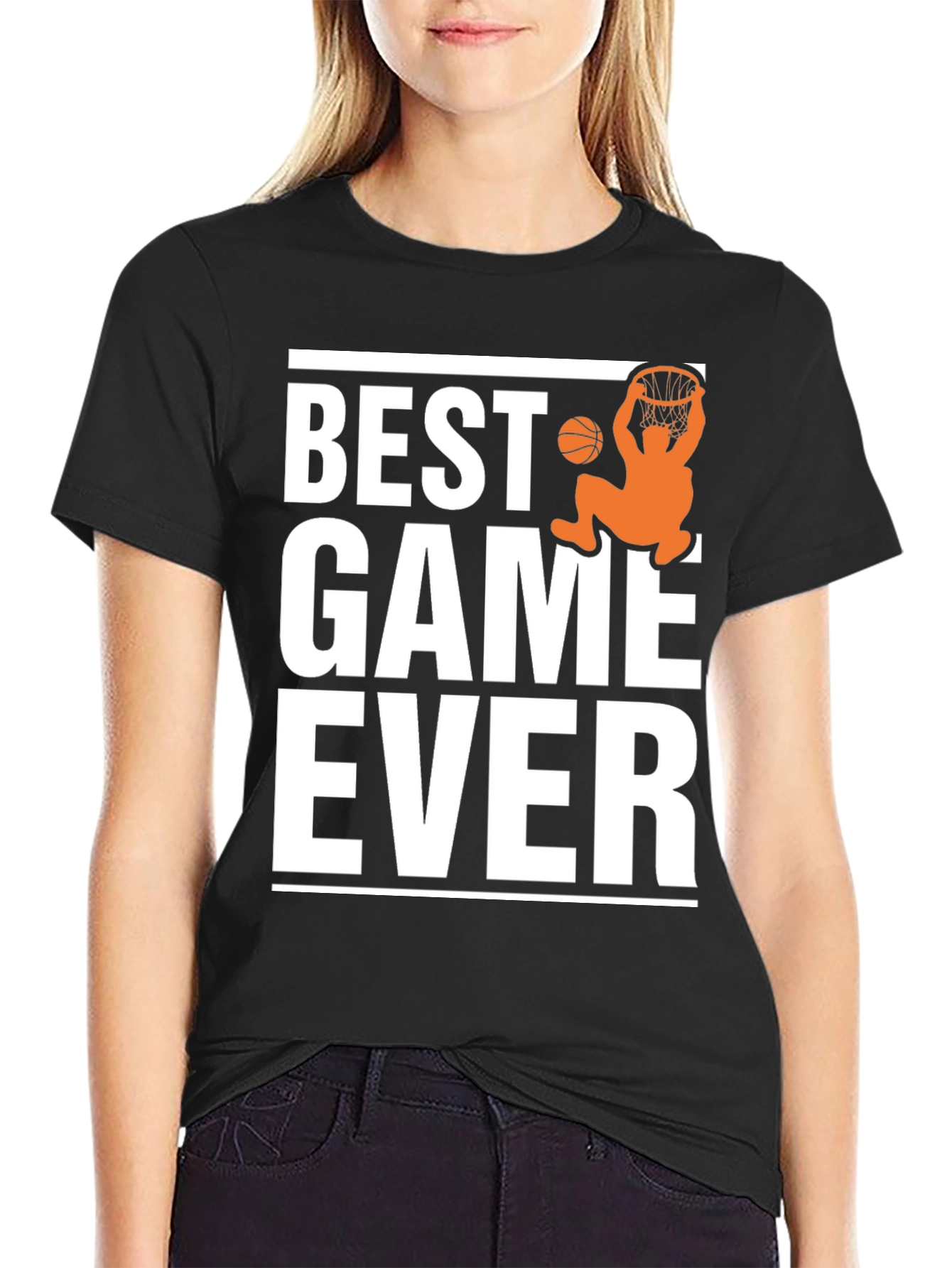 Best Game Ever Basketball Graphic Tee
