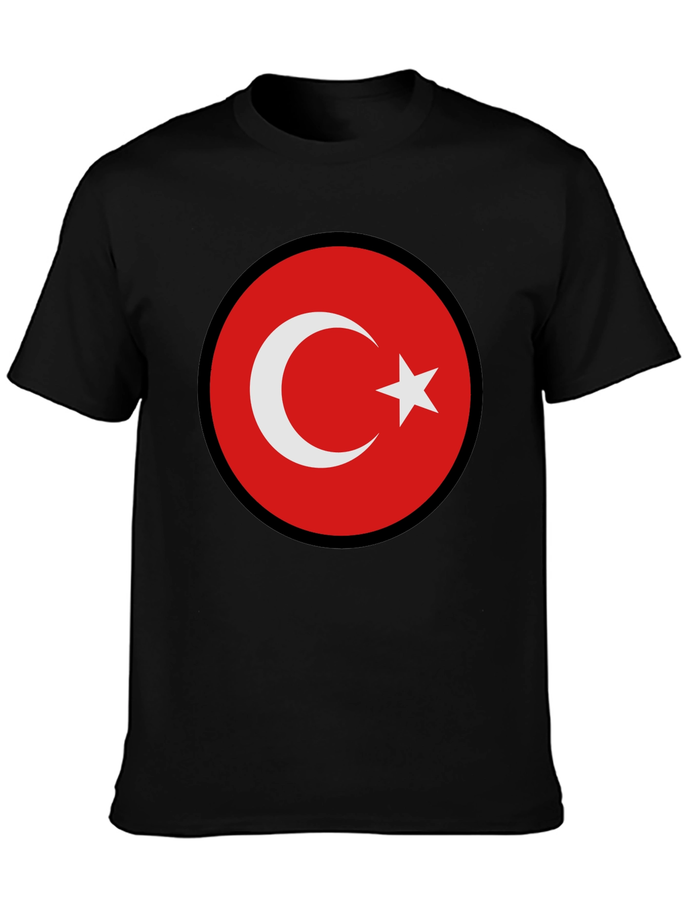 Turkey Flag T-Shirt - Patriotic Crescent Moon Star Tee