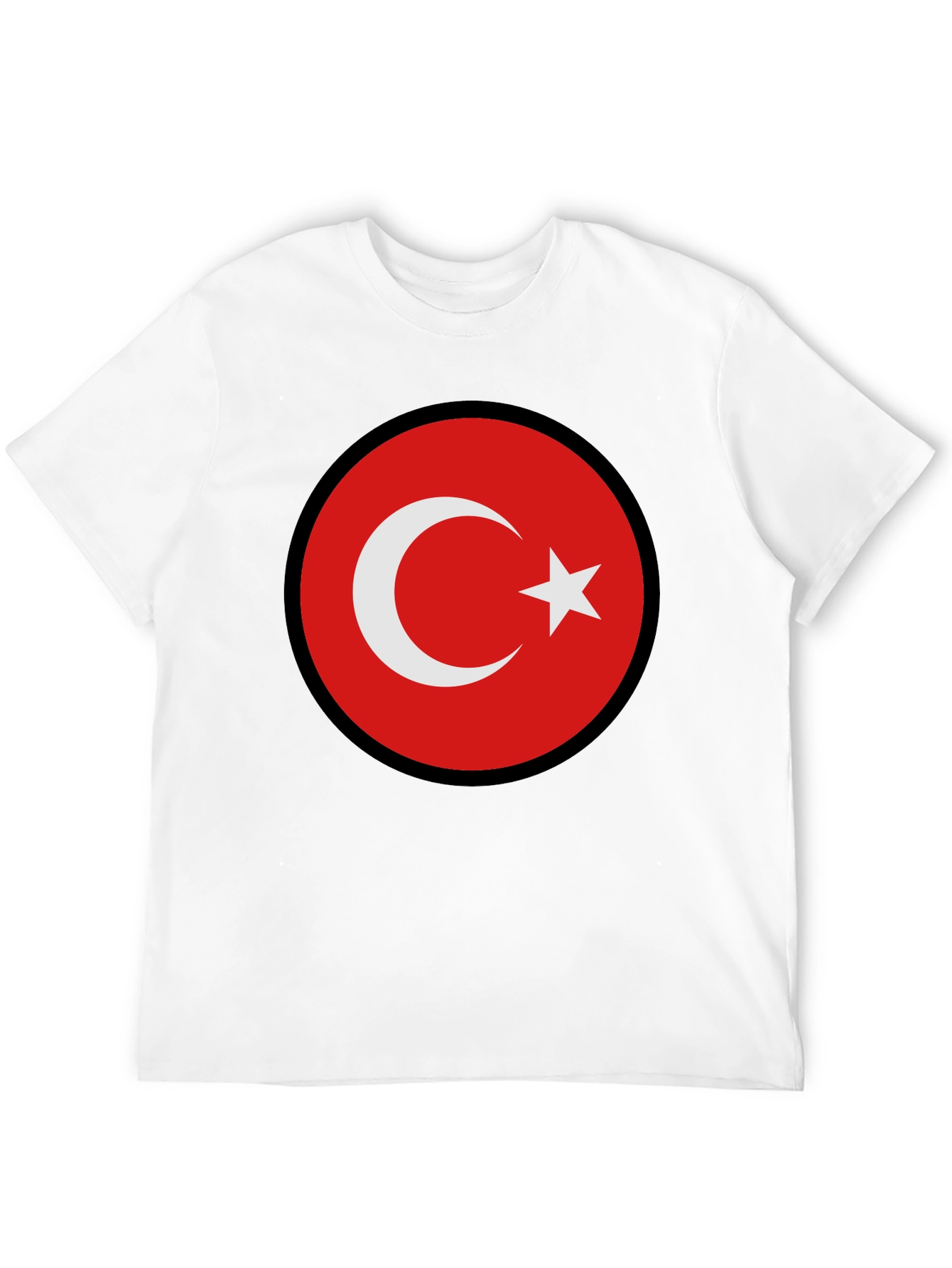 Turkey Flag T-Shirt - Patriotic Crescent Moon Star Tee