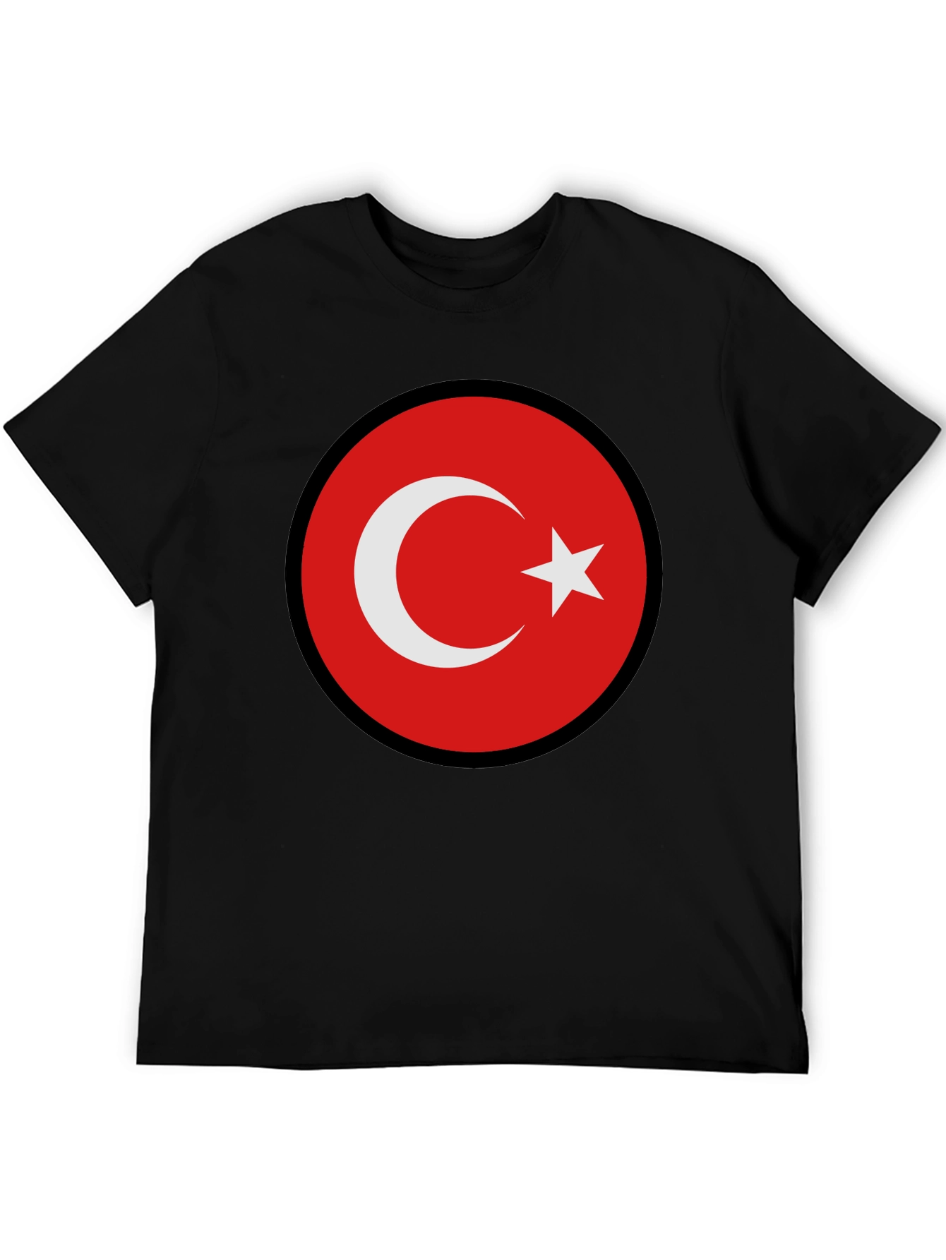 Turkey Flag T-Shirt - Patriotic Crescent Moon Star Tee