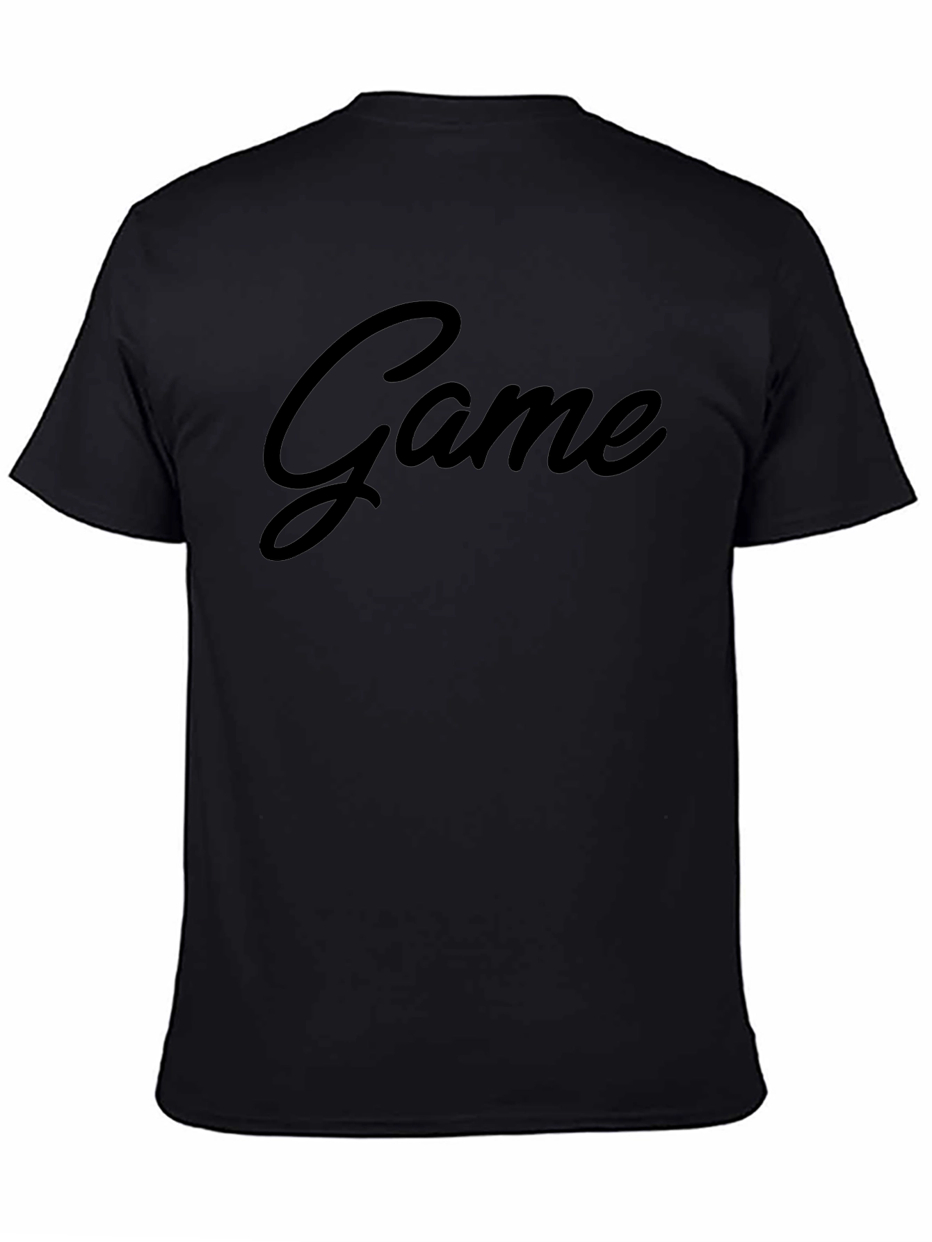 Game On Black T-Shirt - Stylish Casual Wear