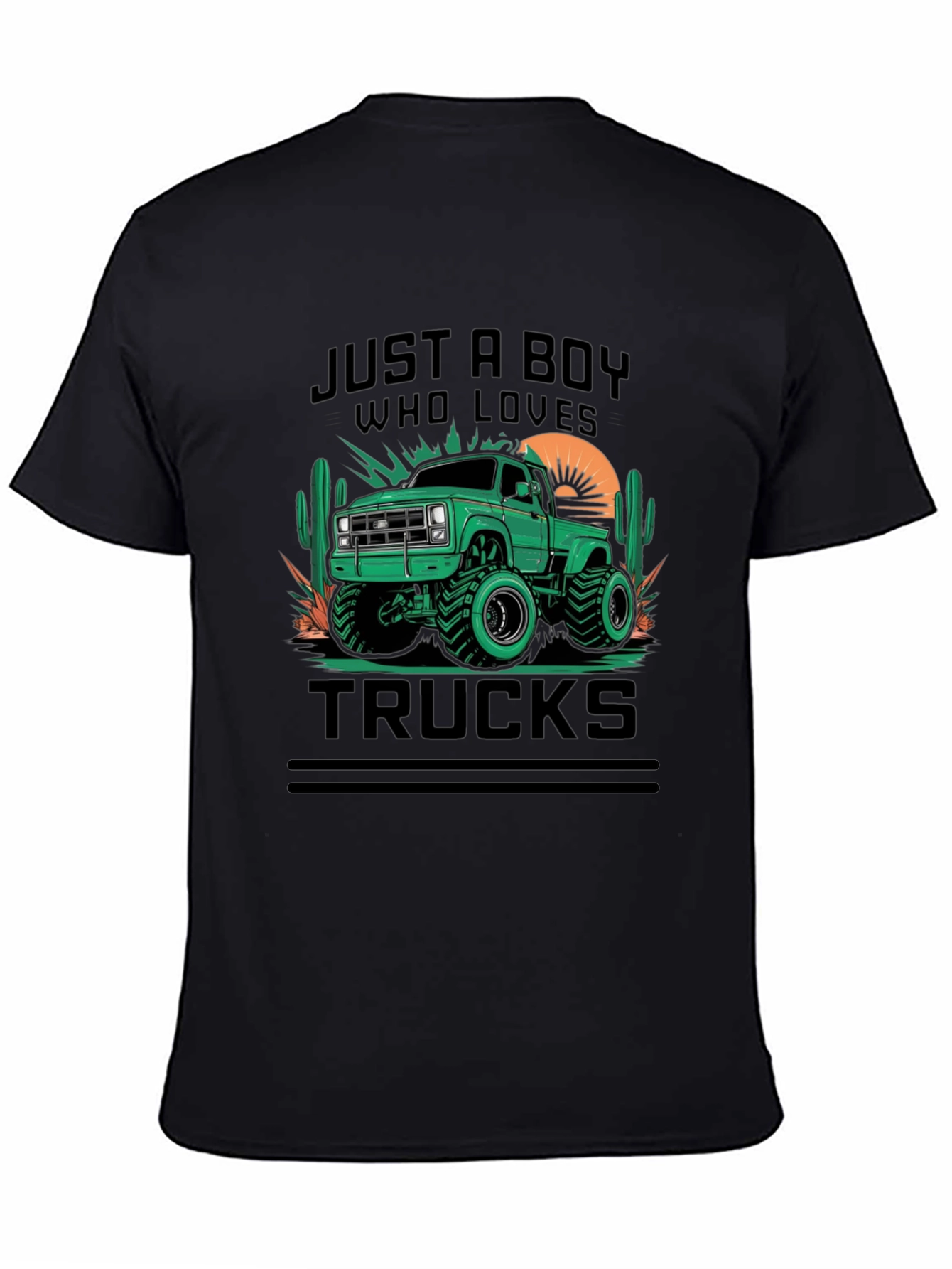 Just A Boy Who Loves Trucks T-Shirt