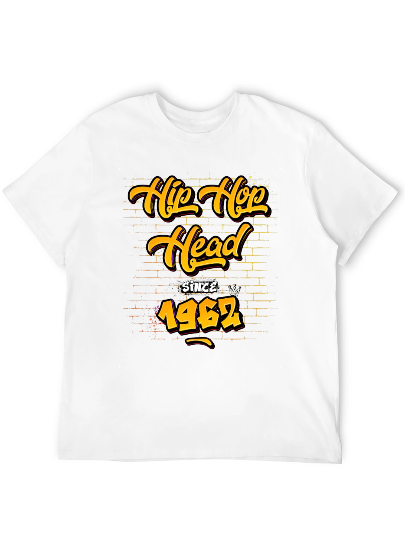 Hip Hop Head Since 1962 Graphic Tee