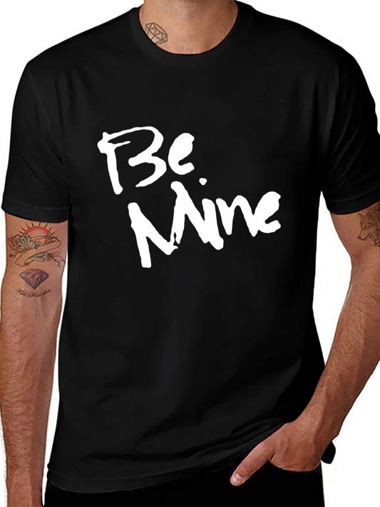 Be Mine Black Graphic Tee