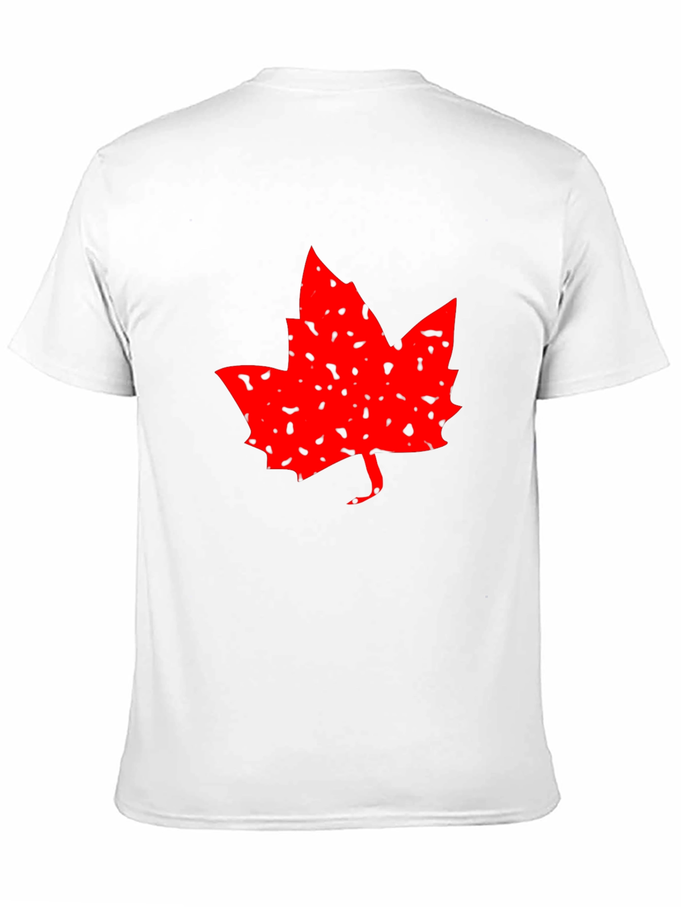 Maple Leaf Graphic Tee - Black Casual Shirt