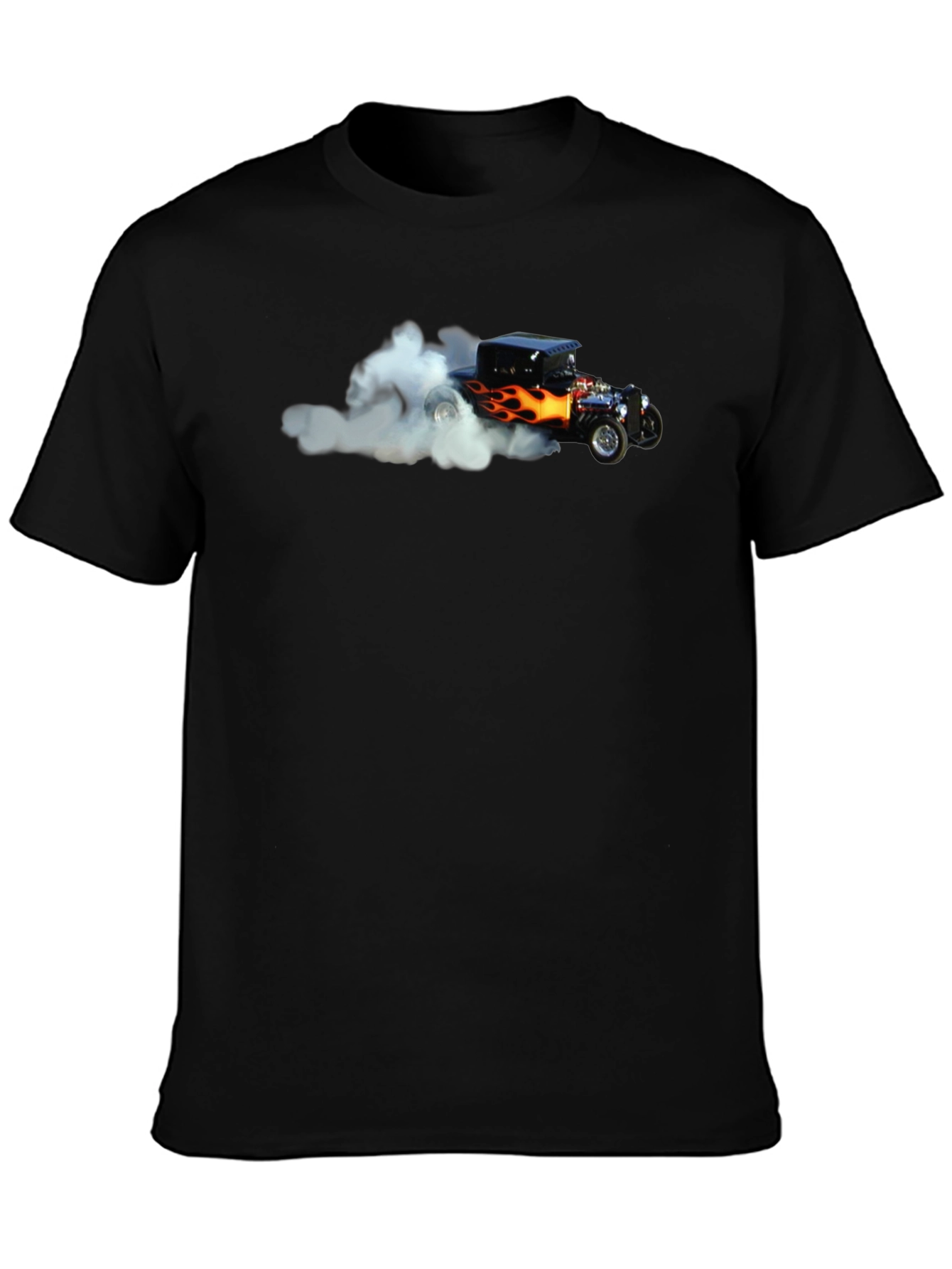 Hot Rod T-Shirt - Black - Car Graphic Tee