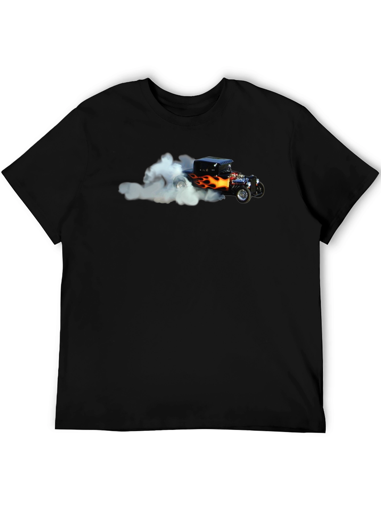 Hot Rod T-Shirt - Black - Car Graphic Tee