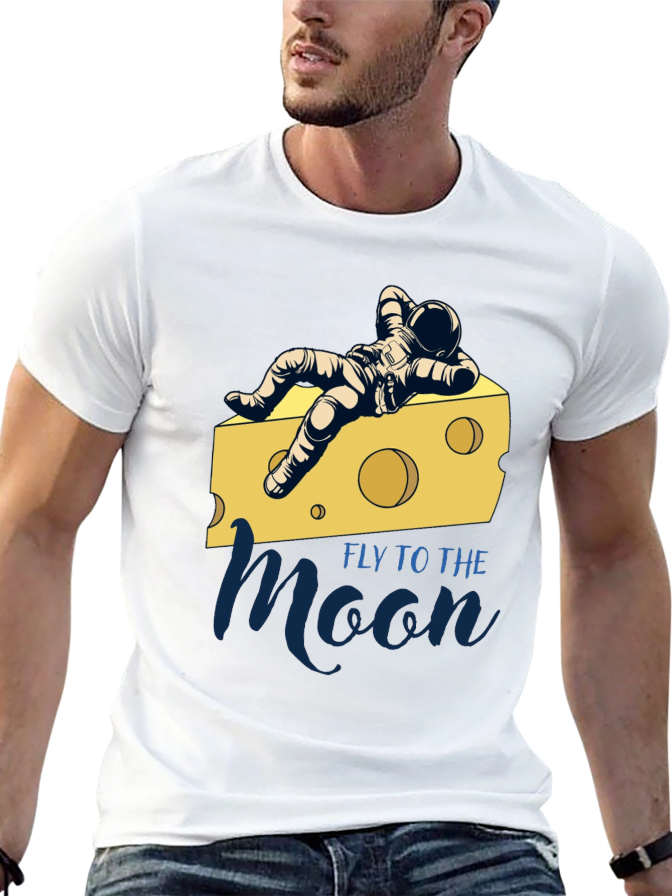 Fly to the Moon Graphic Tee