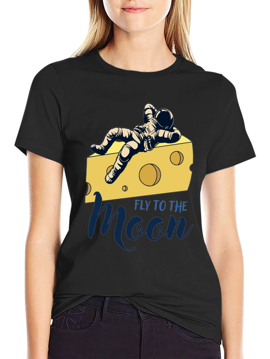 Fly to the Moon Graphic Tee