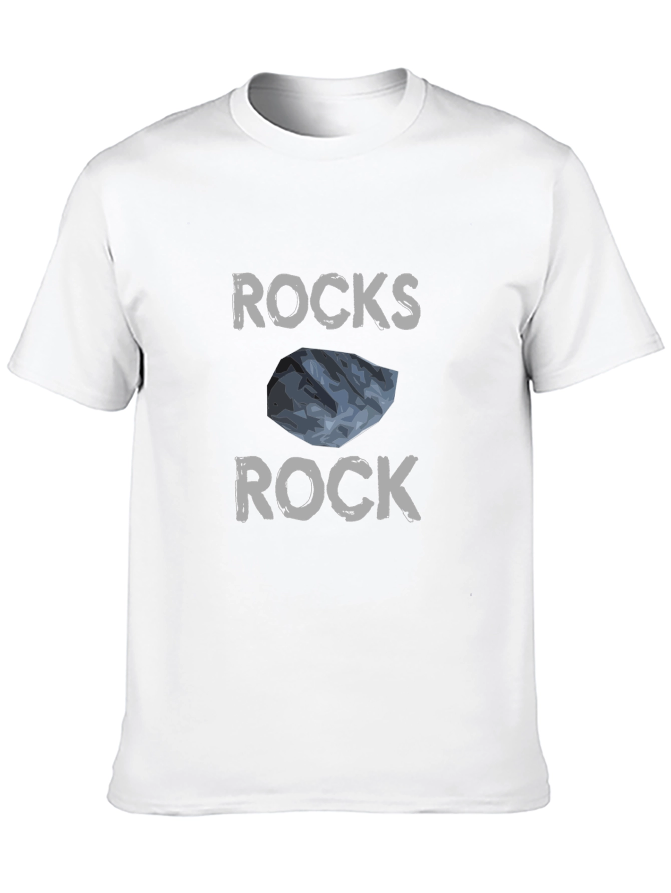 Rocks Rock Graphic Tee - Black