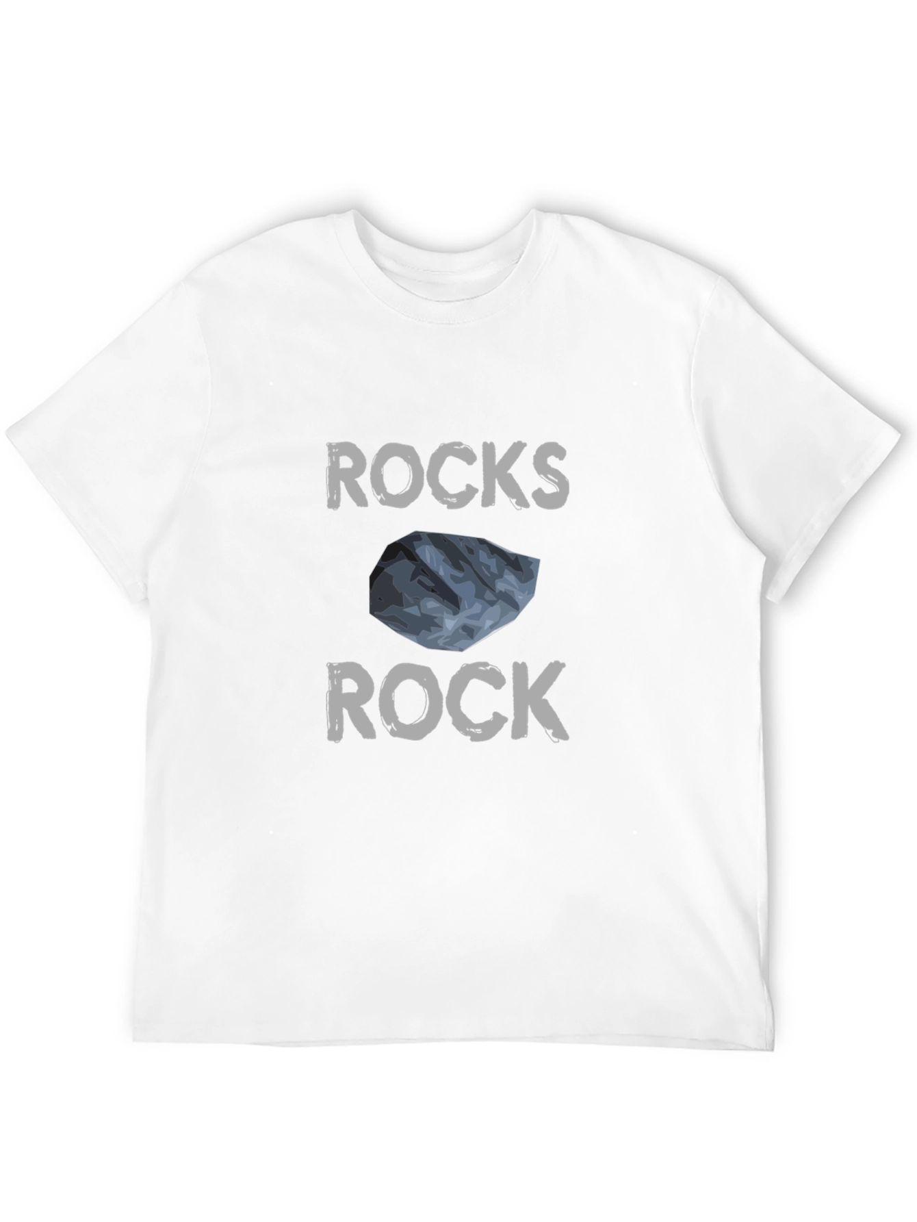 Rocks Rock Graphic Tee - Black